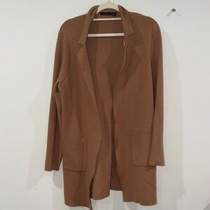 Tan Women's Sweater Jacket